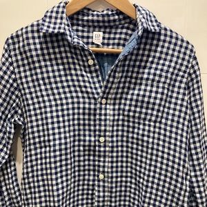 Gap kids boys check shirt